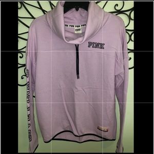 Vs pink pullover sweatshirt light pink